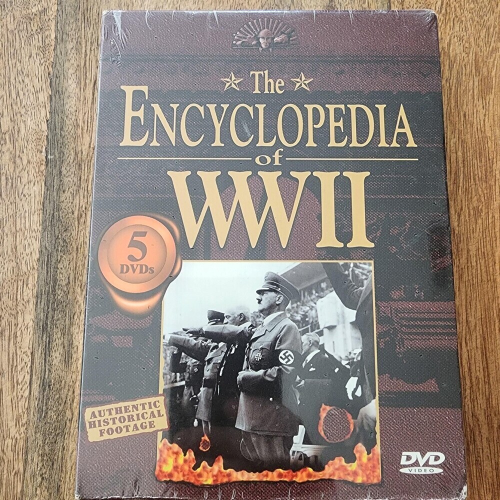 The World At War Encyclopedia WWII 5 DVD Box Set Madacy Documentary PG Region 1